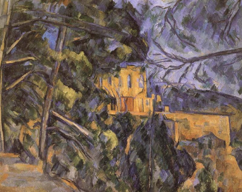 Paul Cezanne black castle 2 oil painting image